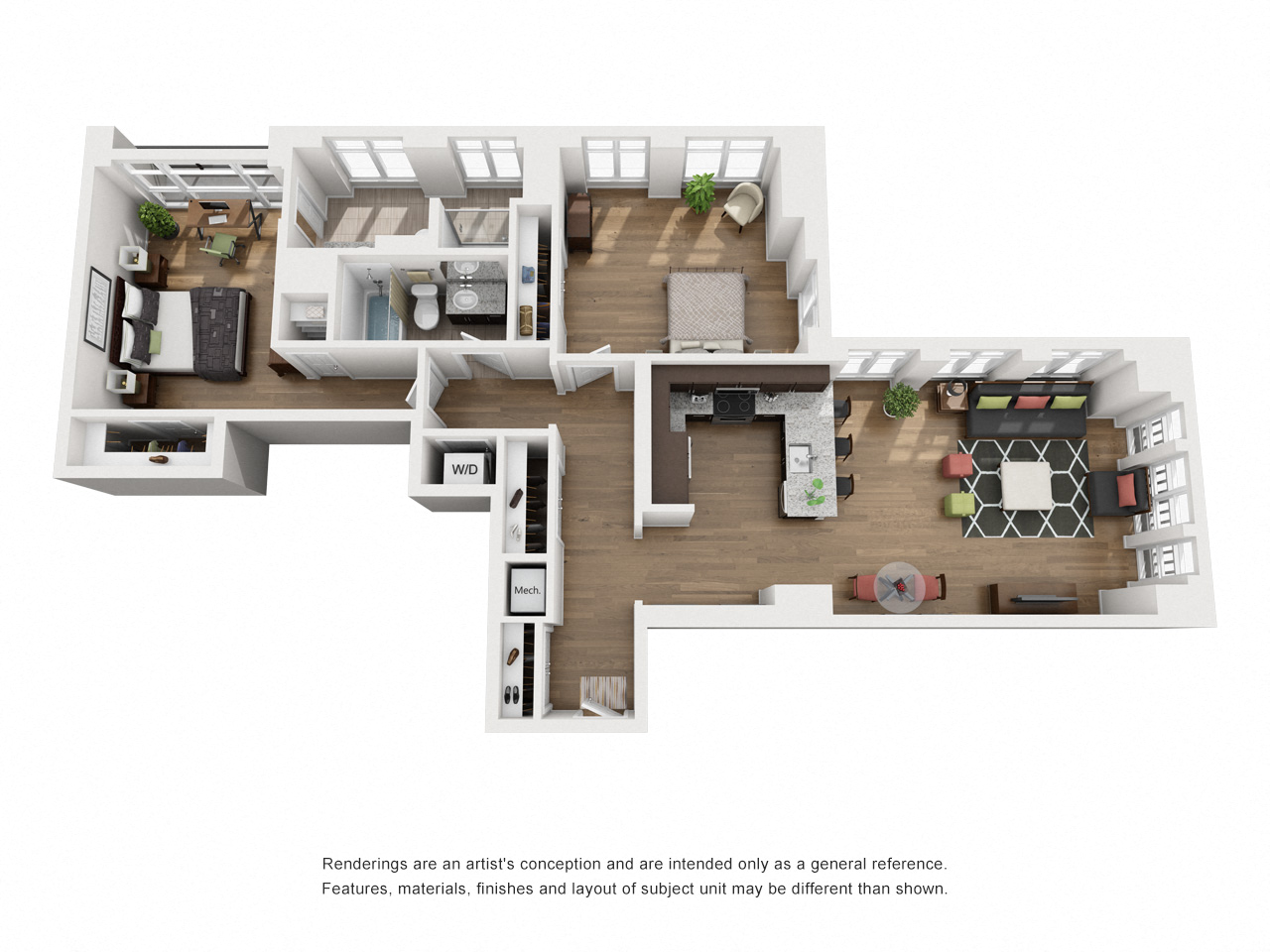 300 Alexander Court Studio-4 Beds Apartment, Townhouse for Rent - Photo Gallery 38